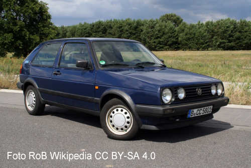 Bild vom VW Golf II